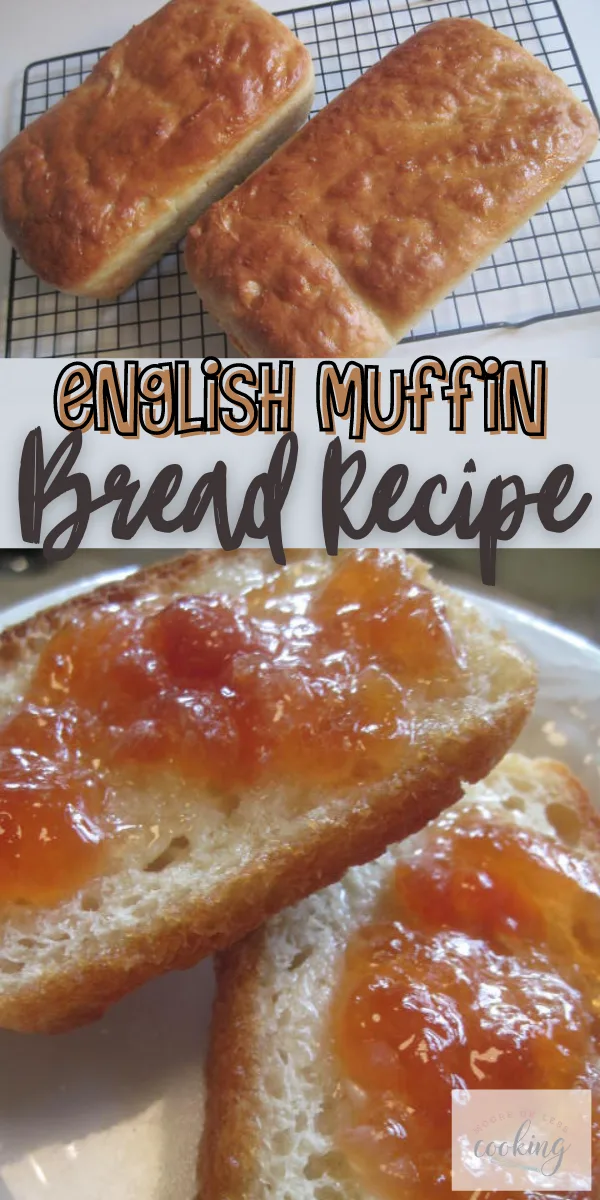 This English Muffin Bread is the best recipe for beginner bakers who want to make a simple, yet delicious yeasty bread. via @Mooreorlesscook
