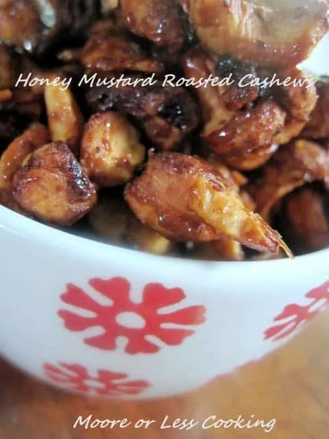 Honey Mustard Roasted Cashews