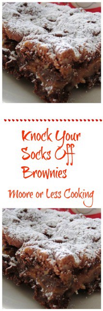 Knock Your Socks Off Brownies
