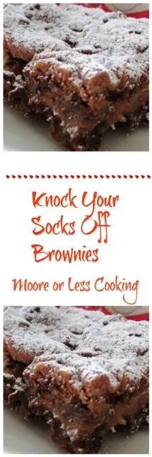 Knock Your Socks Off Brownies