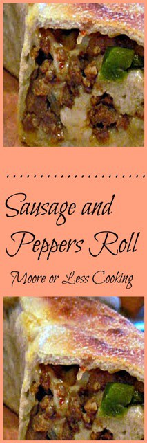 Sausage and Peppers Roll