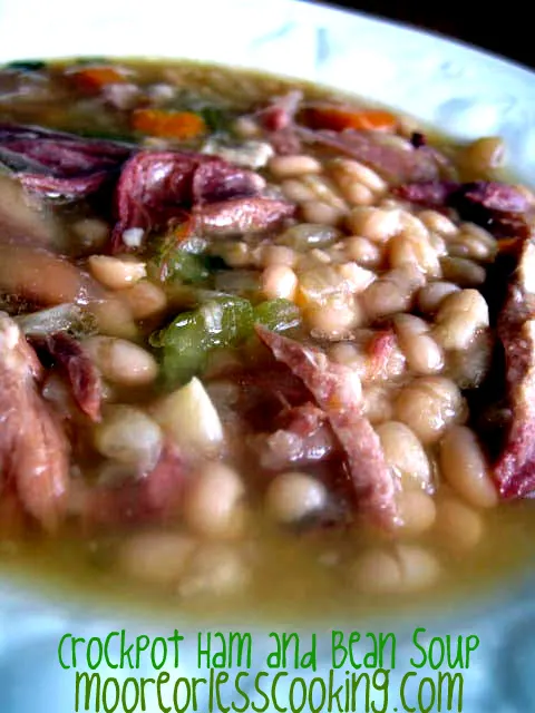 Crockpot Ham and Bean Soup