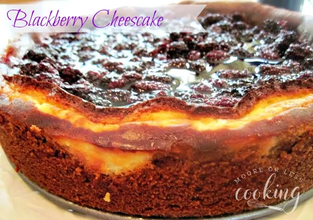 Blackberry Cheesecake