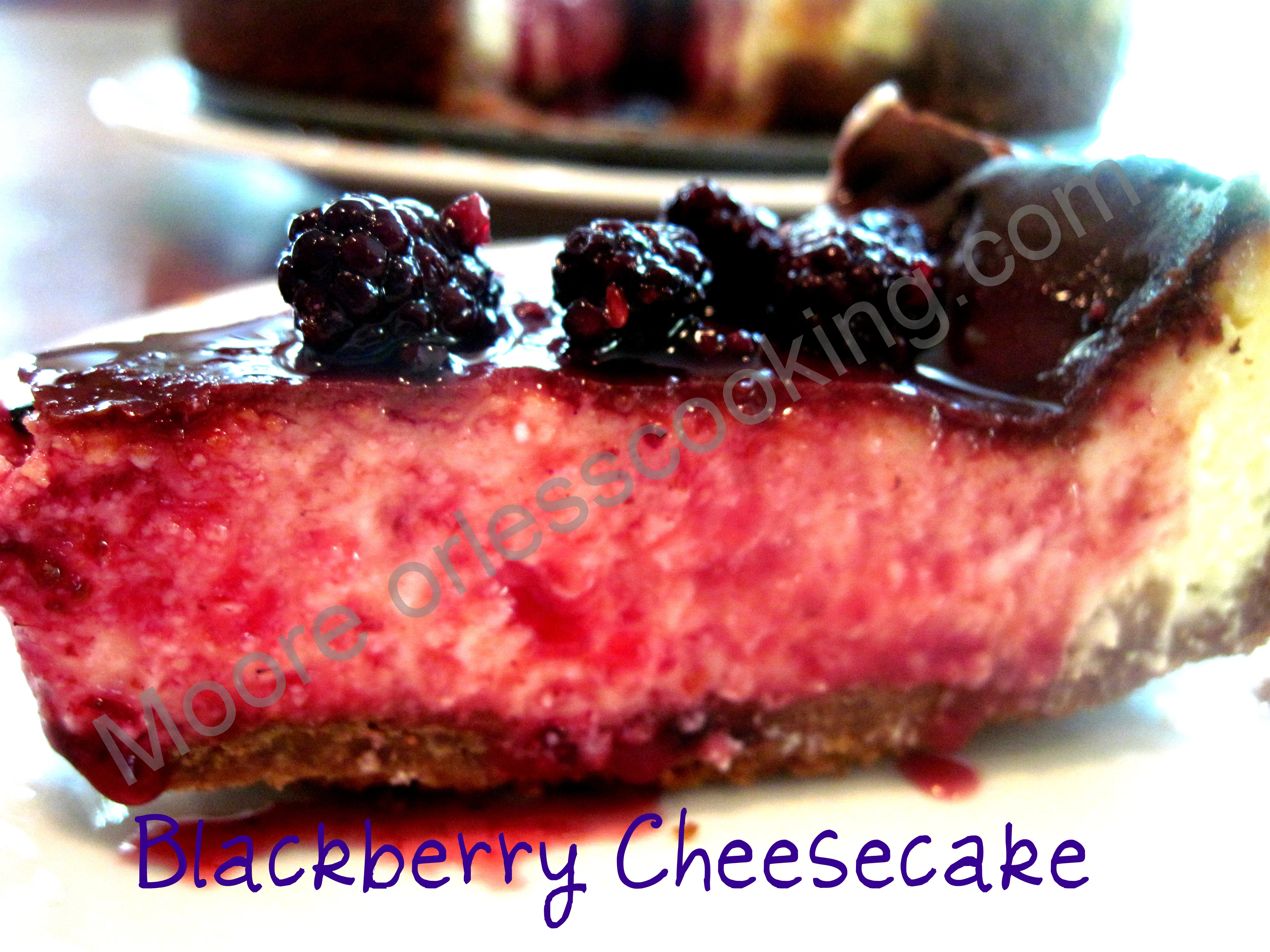 Blackberry Cheesecake