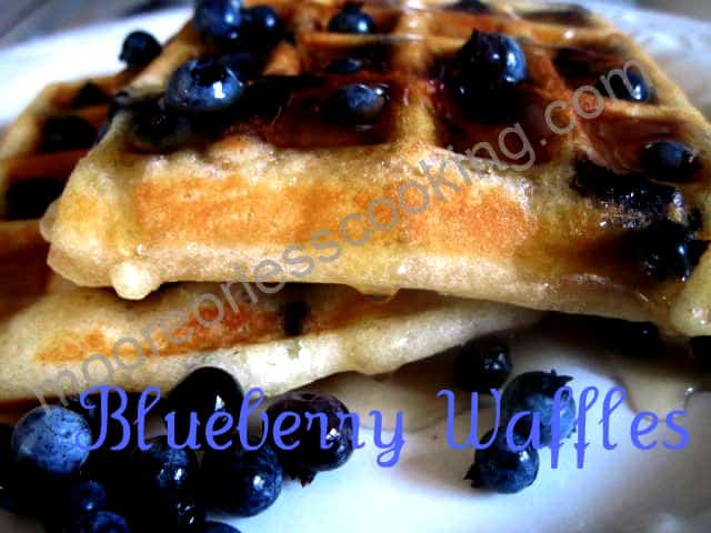 Blueberry Waffles