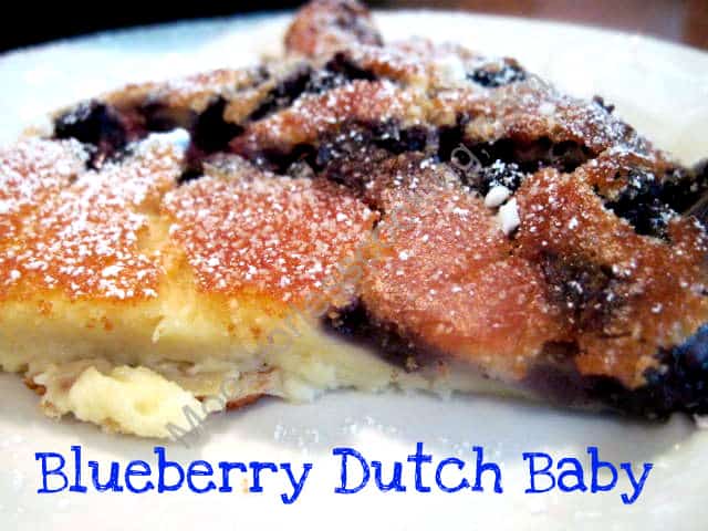 Blueberry Dutch Baby