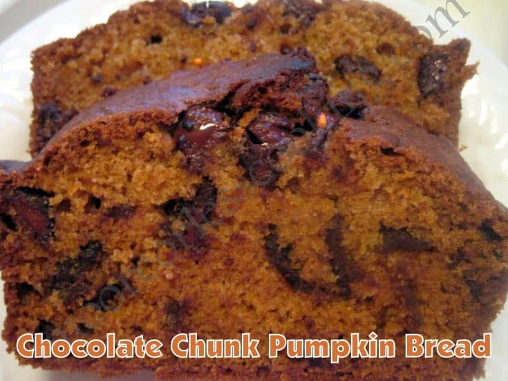 Chocolate Chunk Pumpkin Bread