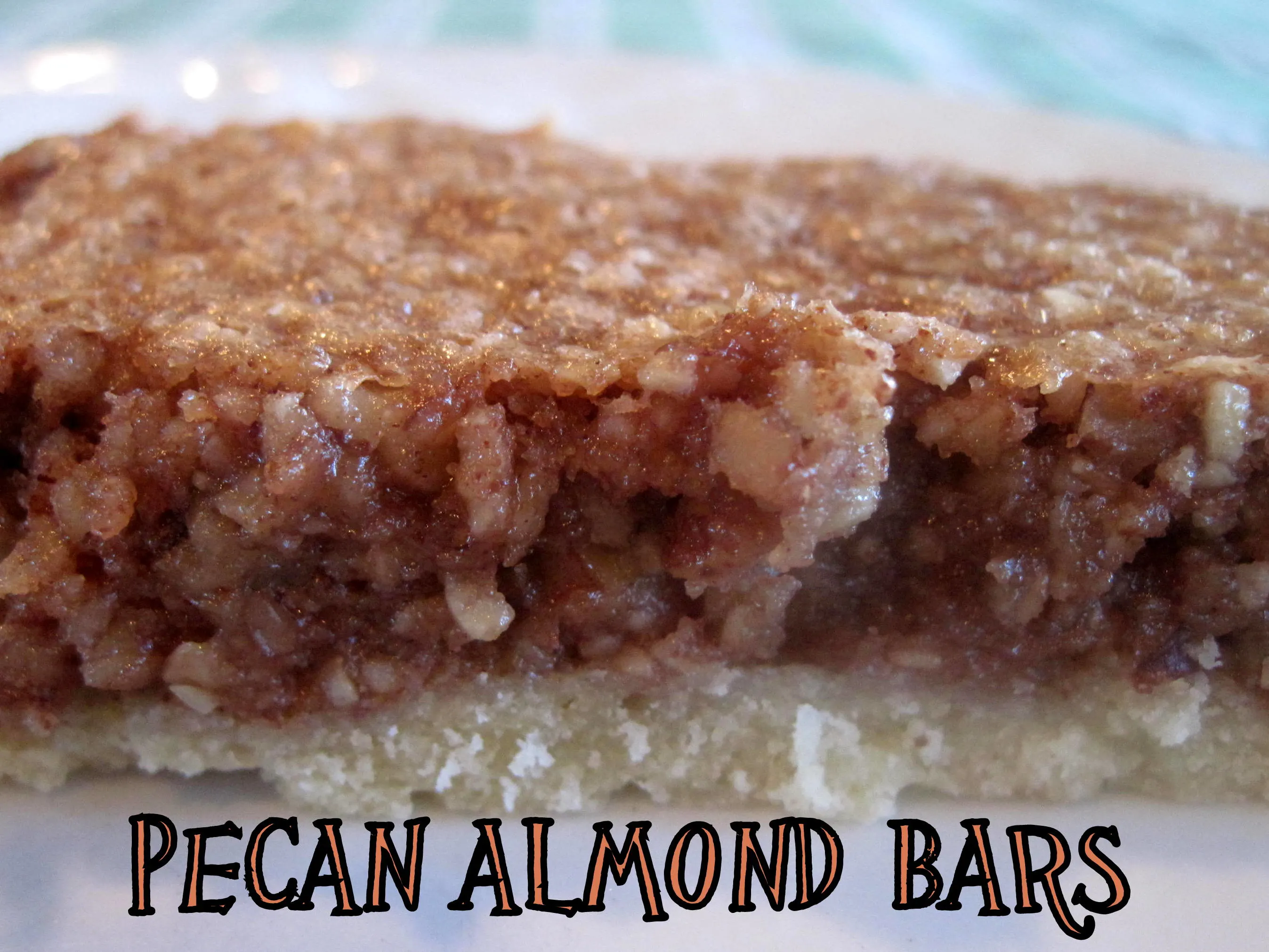 Pecan Almond Bars