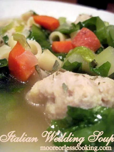 ITALIAN WEDDING SOUP