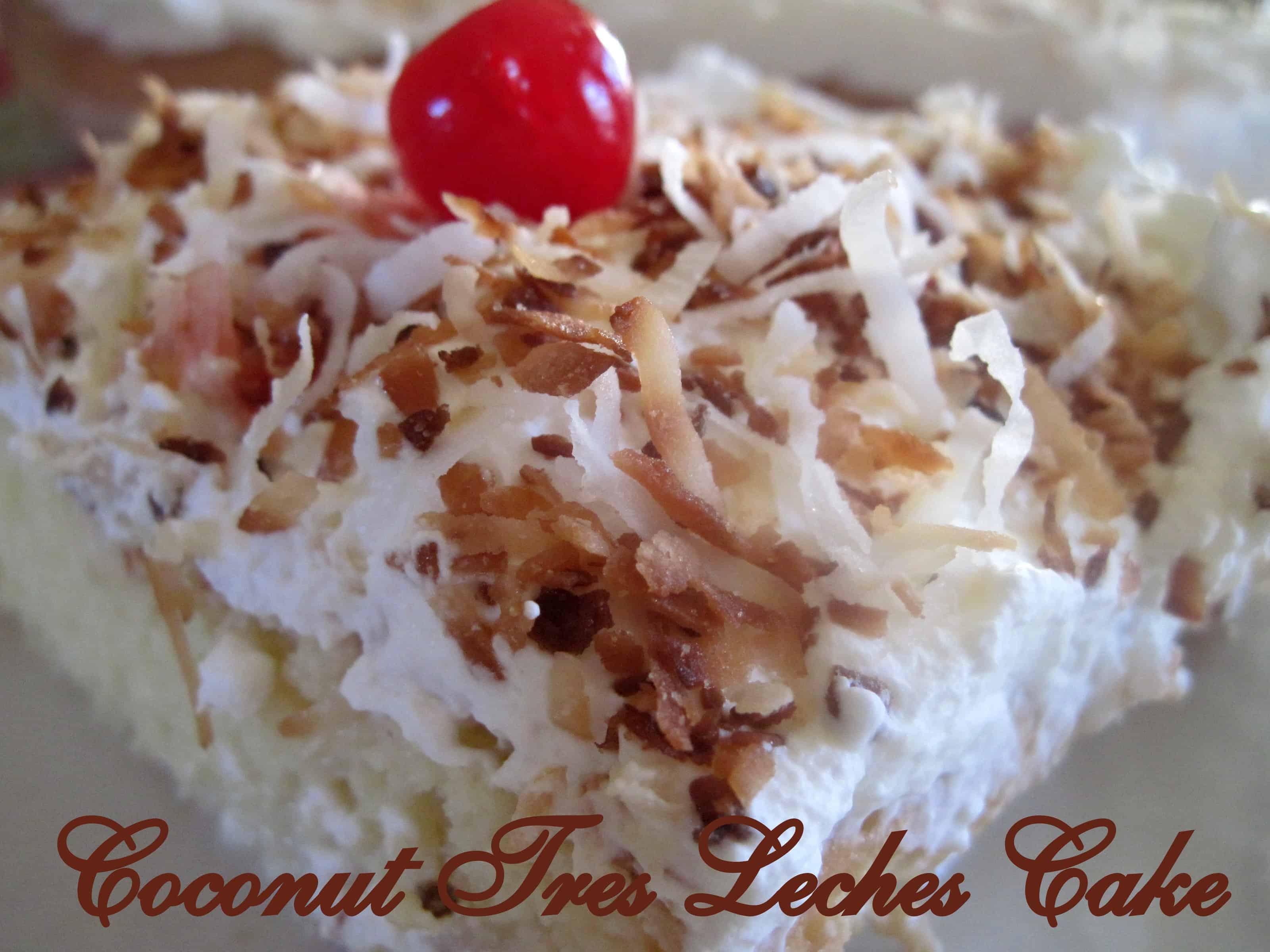 Coconut Tres Leches Cake