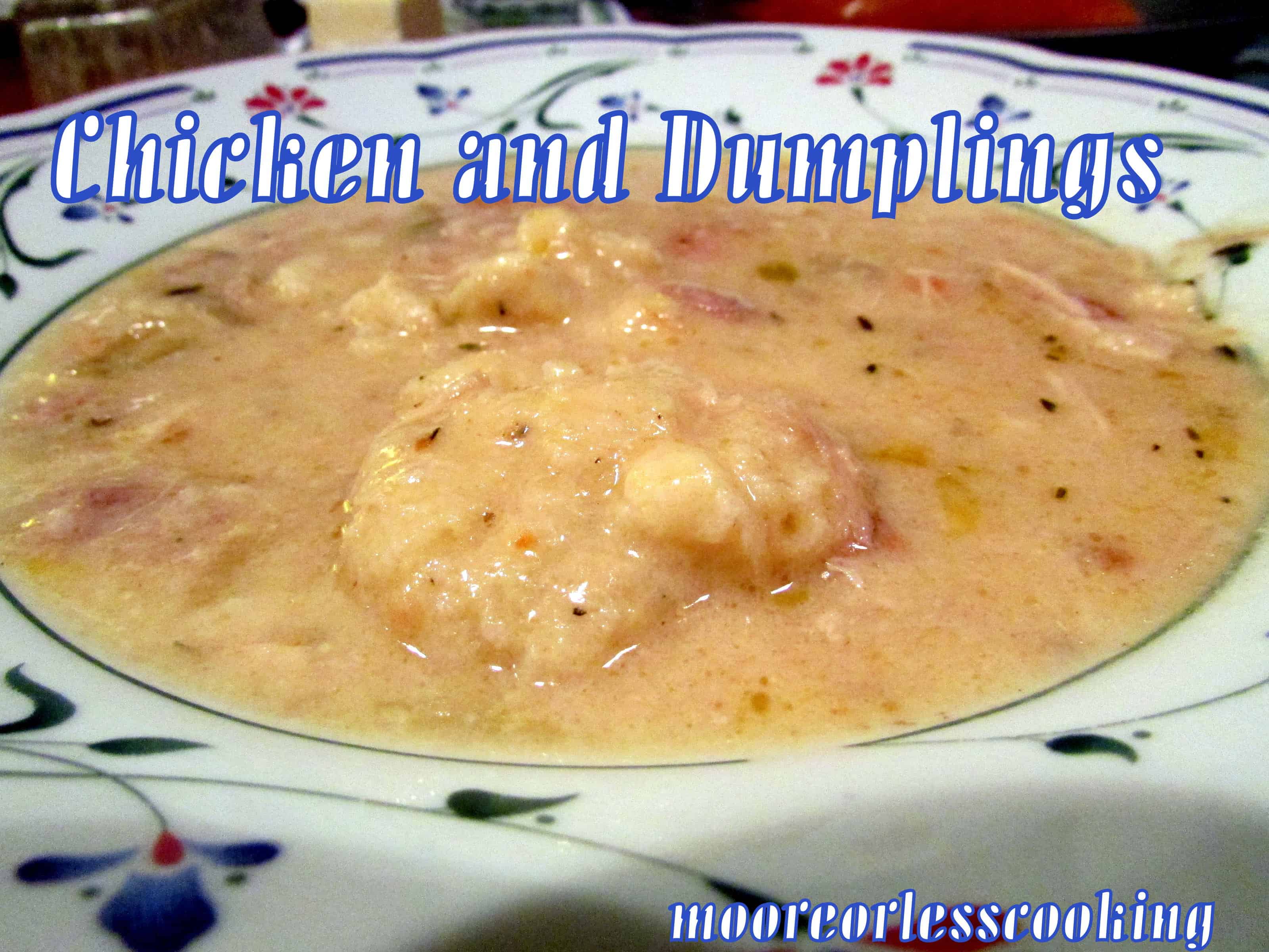 Chicken and Dumplings