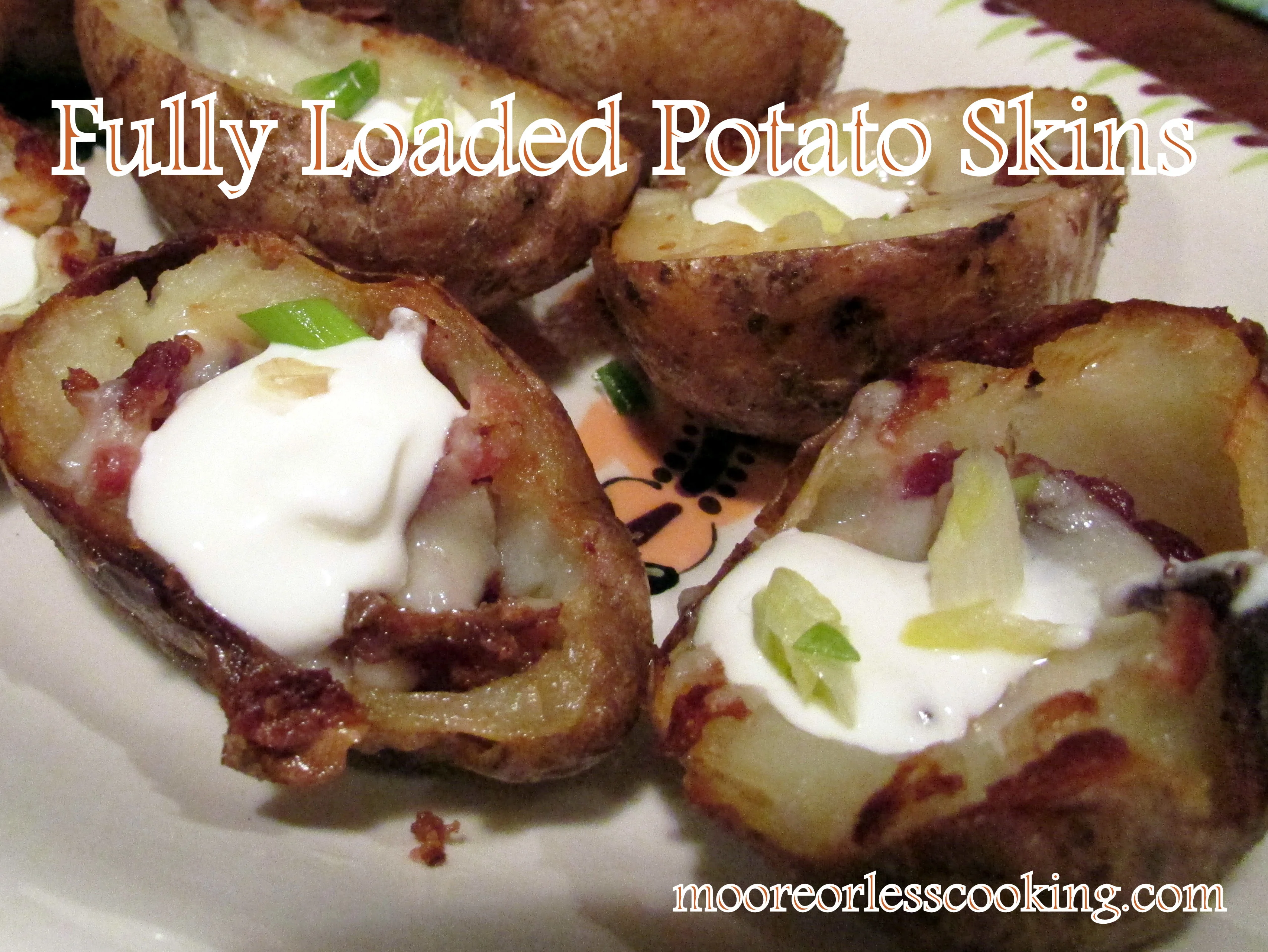 FULLY LOADED POTATO SKINS