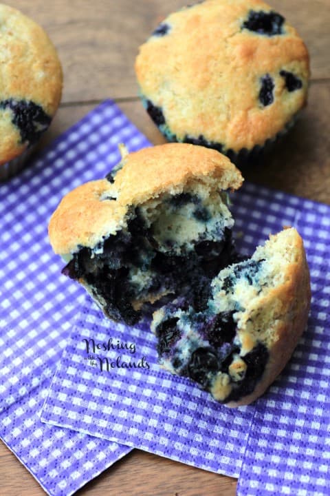 Blueberry Muffins | Noshing with the Nolands