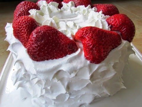 Fluffy Strawberry Lemon Cake Moore Or Less Cooking