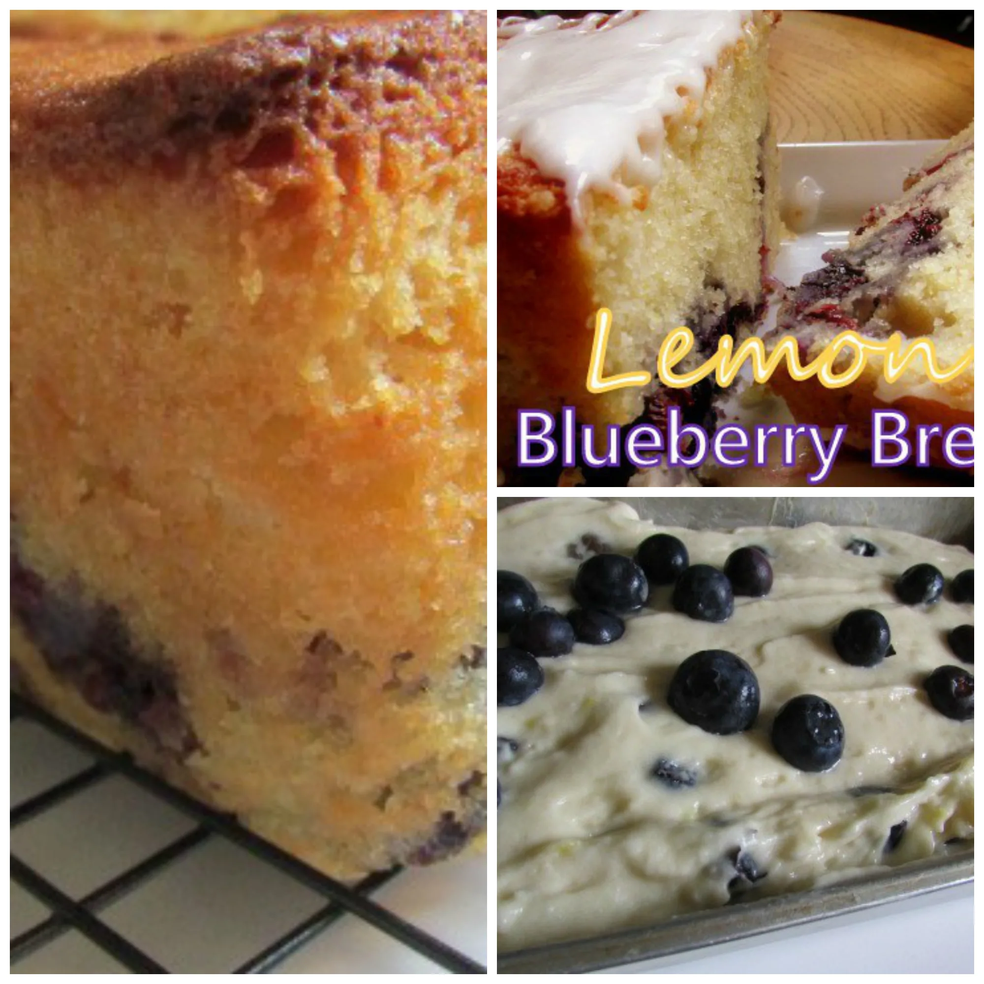 Lemon Blueberry Bread