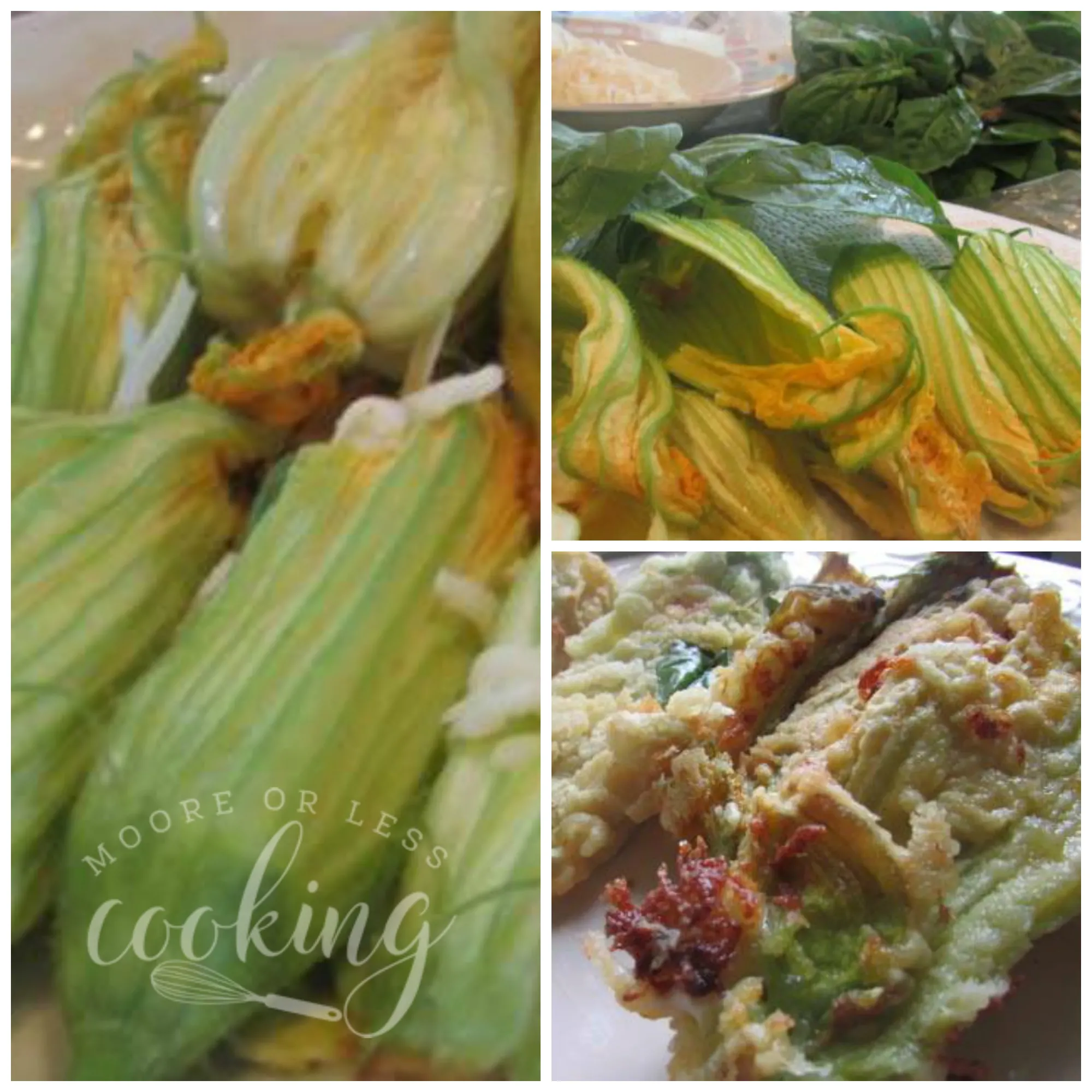 Stuffed Squash Blossoms