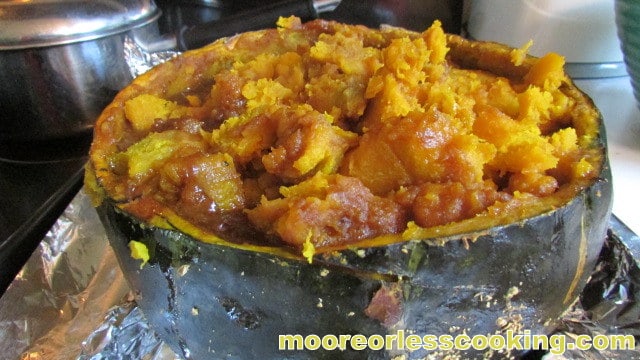 Baked Buttercup Squash