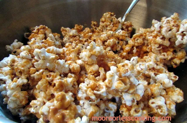 Chocolate Caramel Popcorn Balls