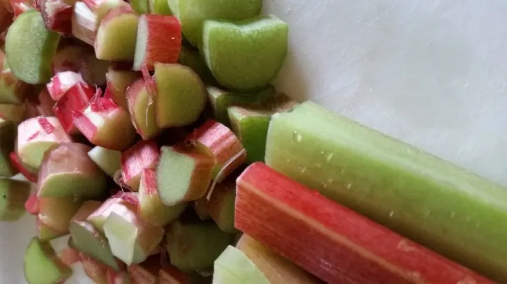 RHUBARB PIE BARS