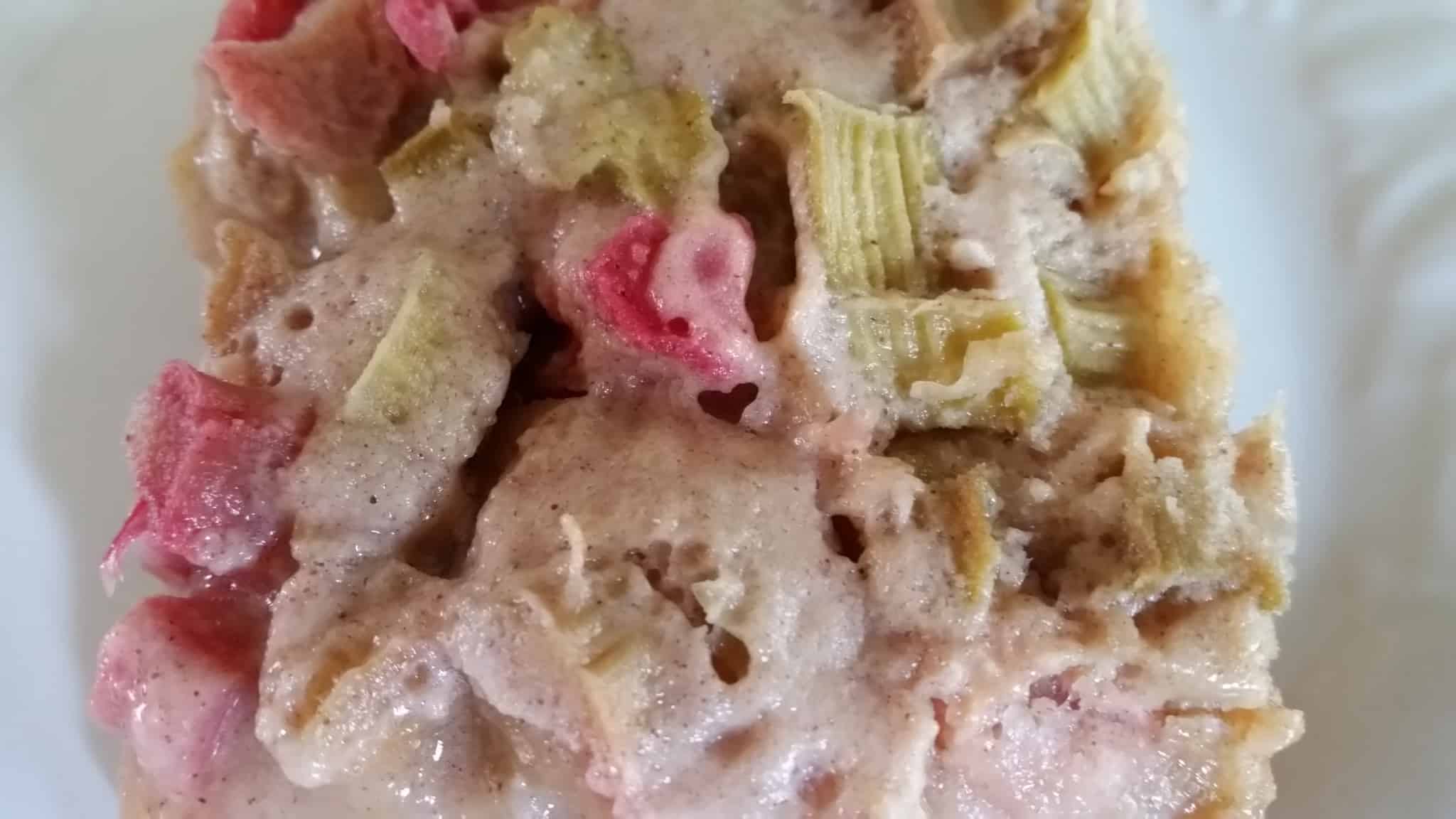 Rhubarb Pie Bars