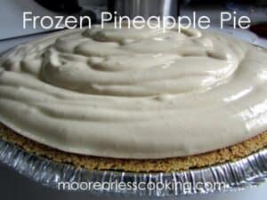 Frozen Pineapple Pie