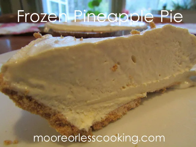 Frozen Pineapple Pie