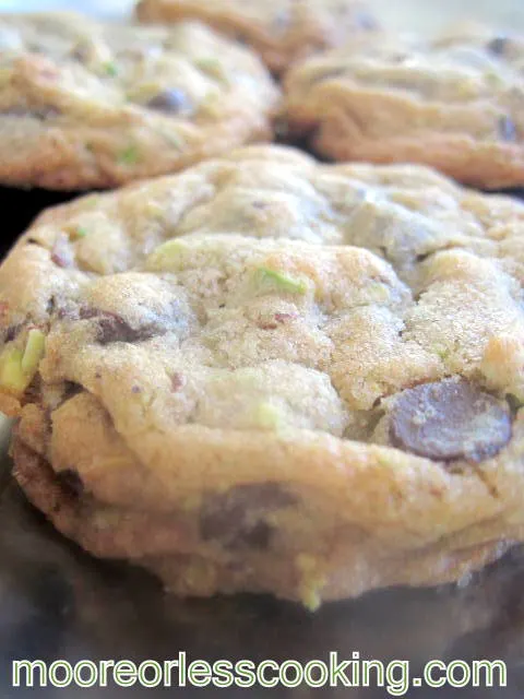 Dark Chocolate, Pistachio & Smoked Sea Salt Cookies