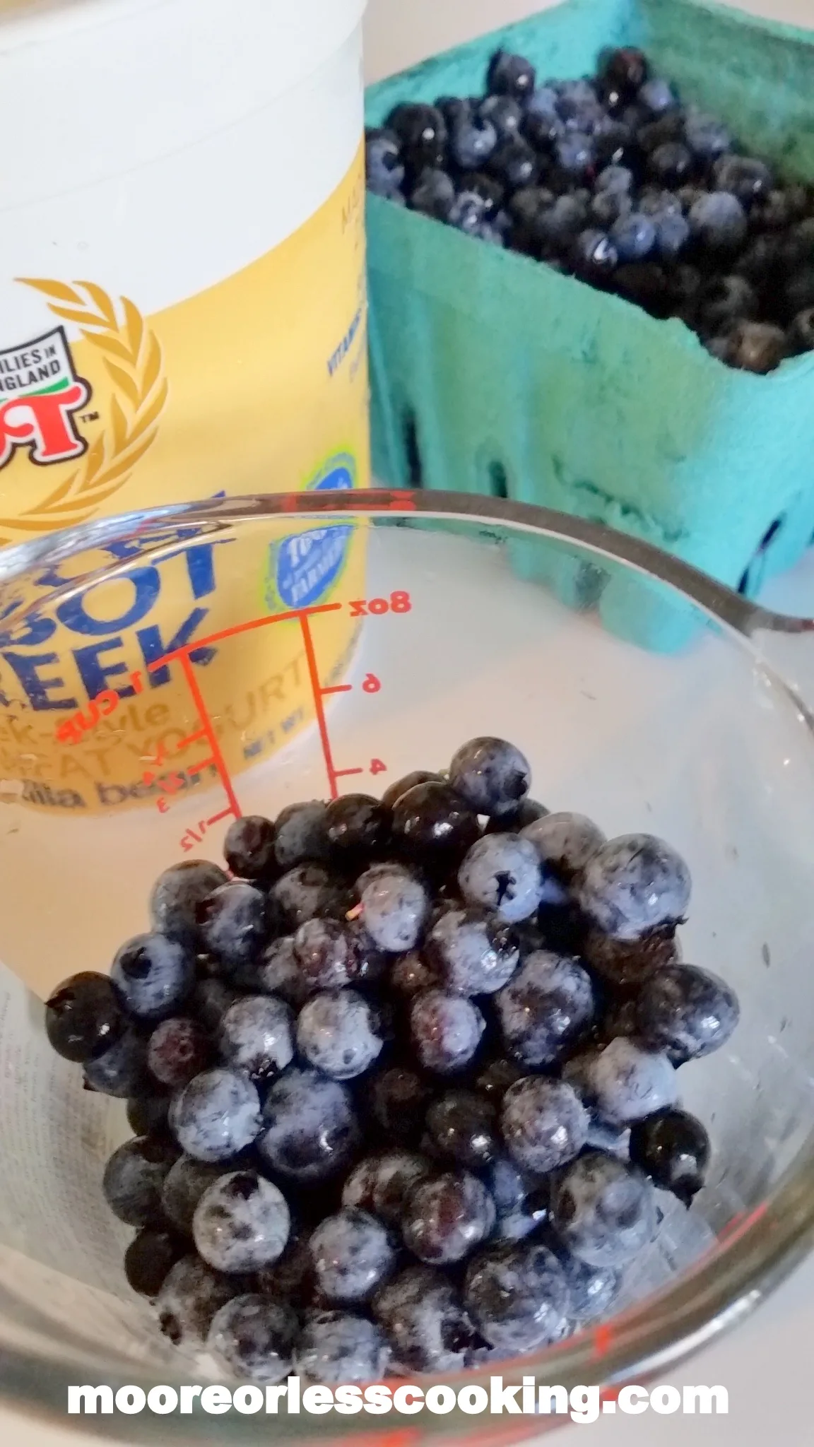 Blueberry Yogurt Pancakes