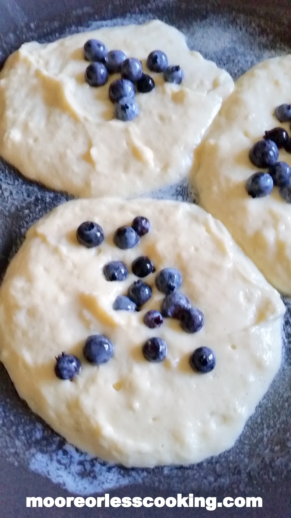 Blueberry Yogurt Pancakes