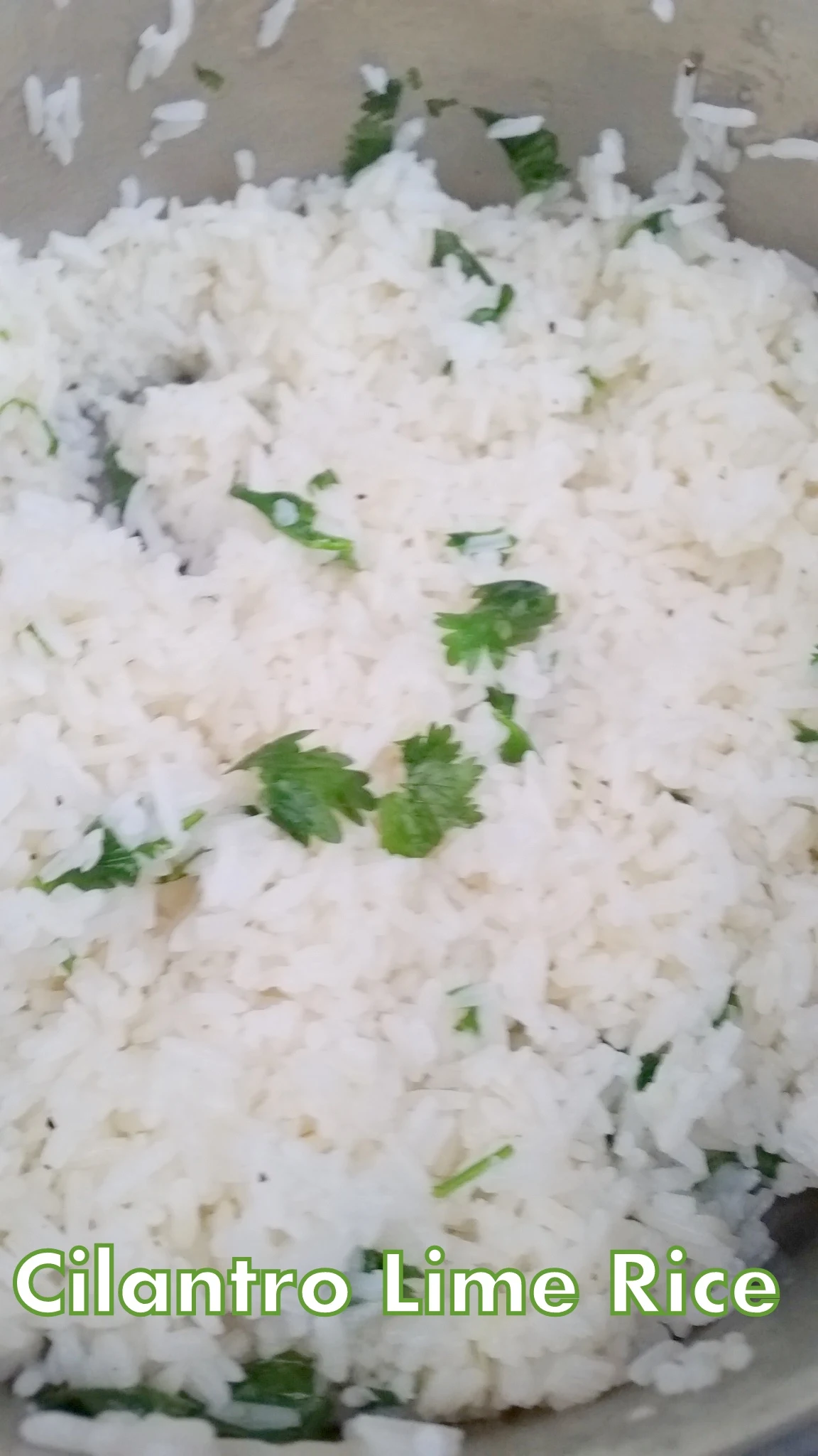 Cilantro Lime Rice