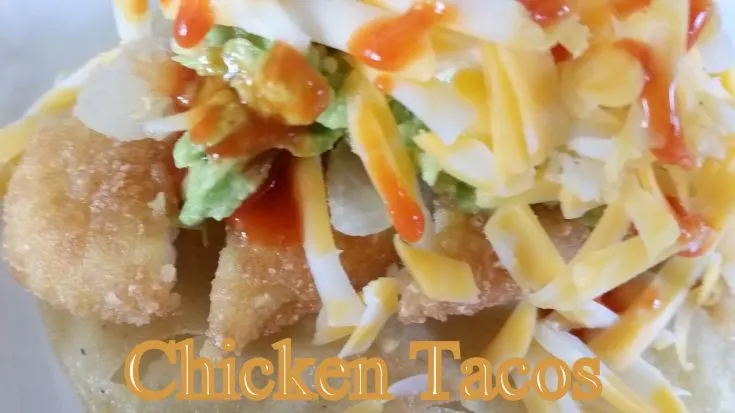 Easy Chicken Tacos