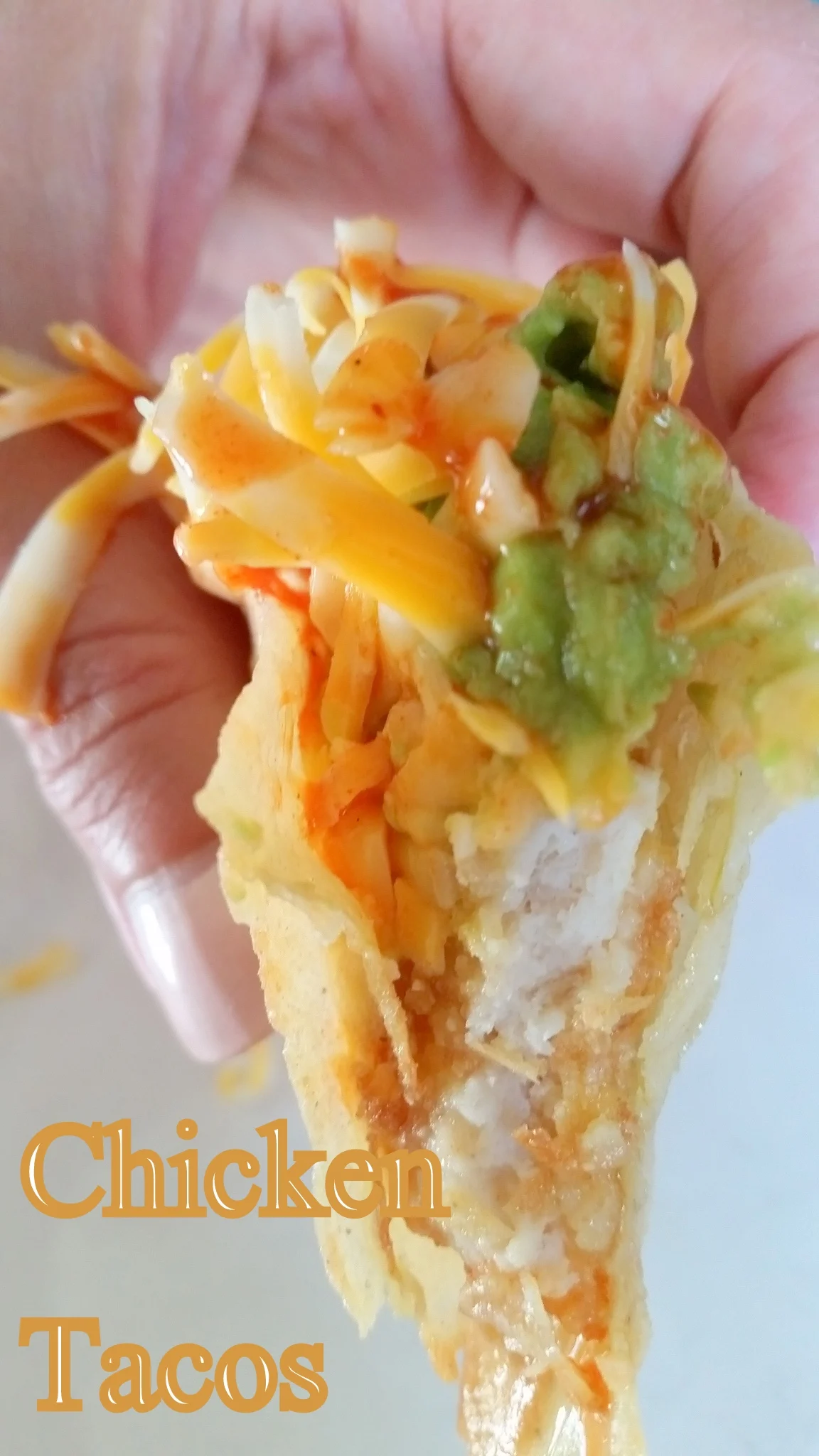 EASY CHICKEN TACOS