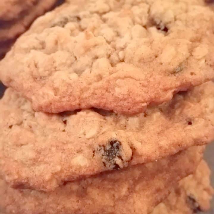 Favorite Oatmeal Raisin Cookies