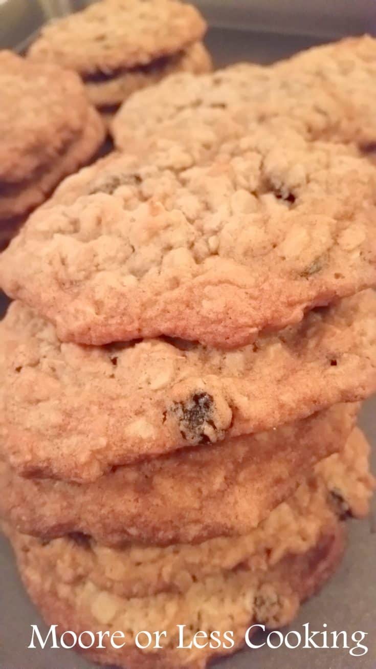 Favorite Oatmeal Raisin Cookies