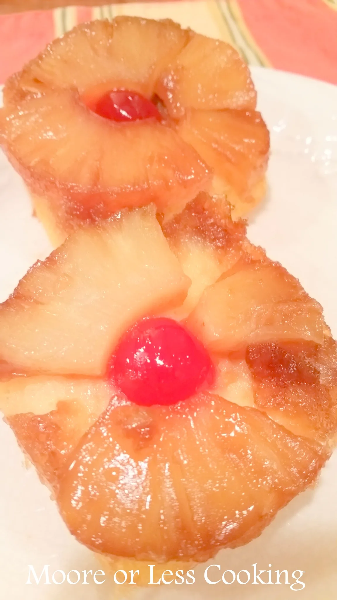 Pineapple Upside-Down Cupcakes