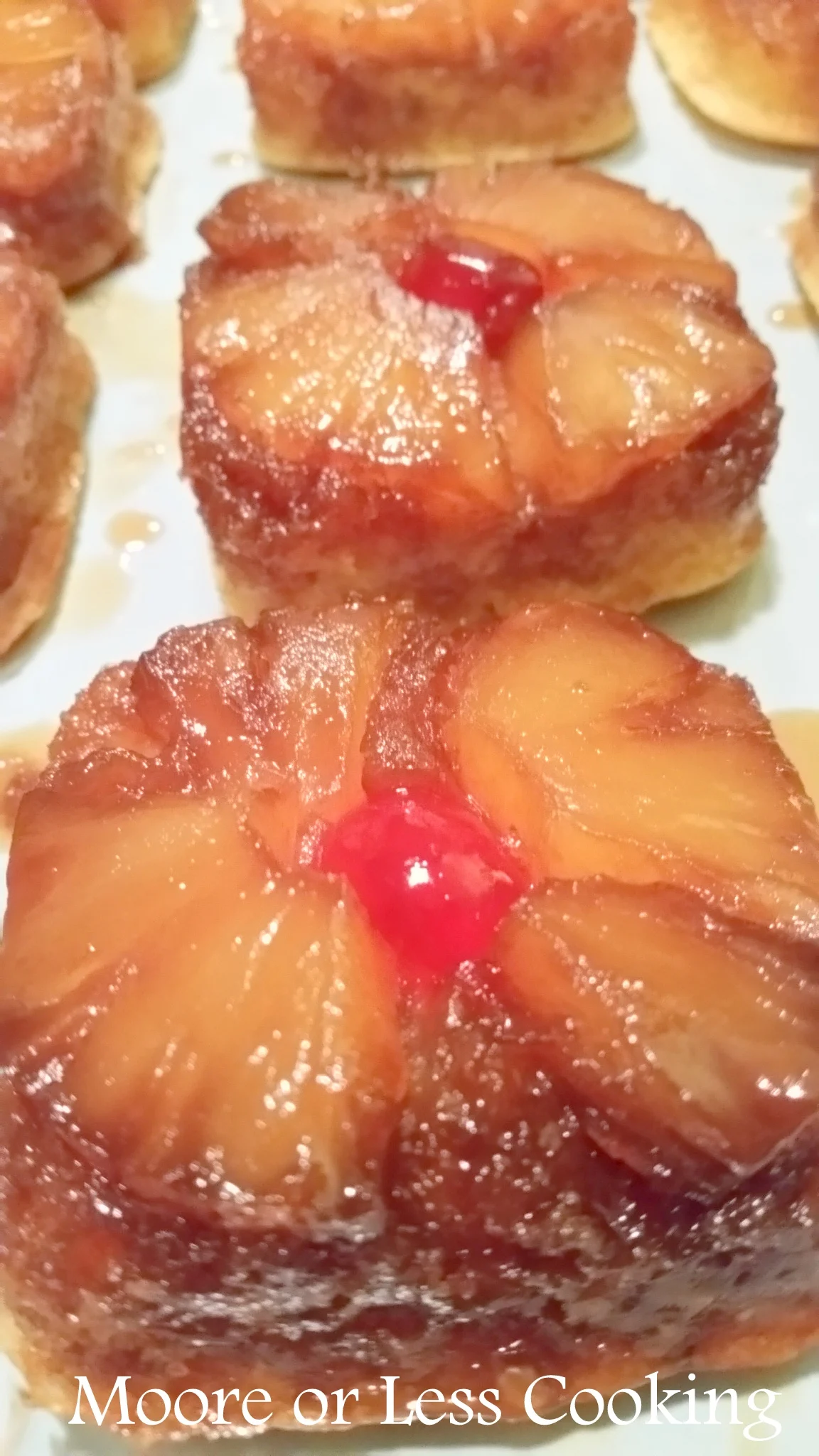 Pineapple Upside-Down Cupcakes