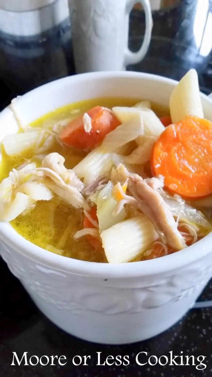 Deep South Dish: Mary's Basic Homemade Chicken Noodle Soup