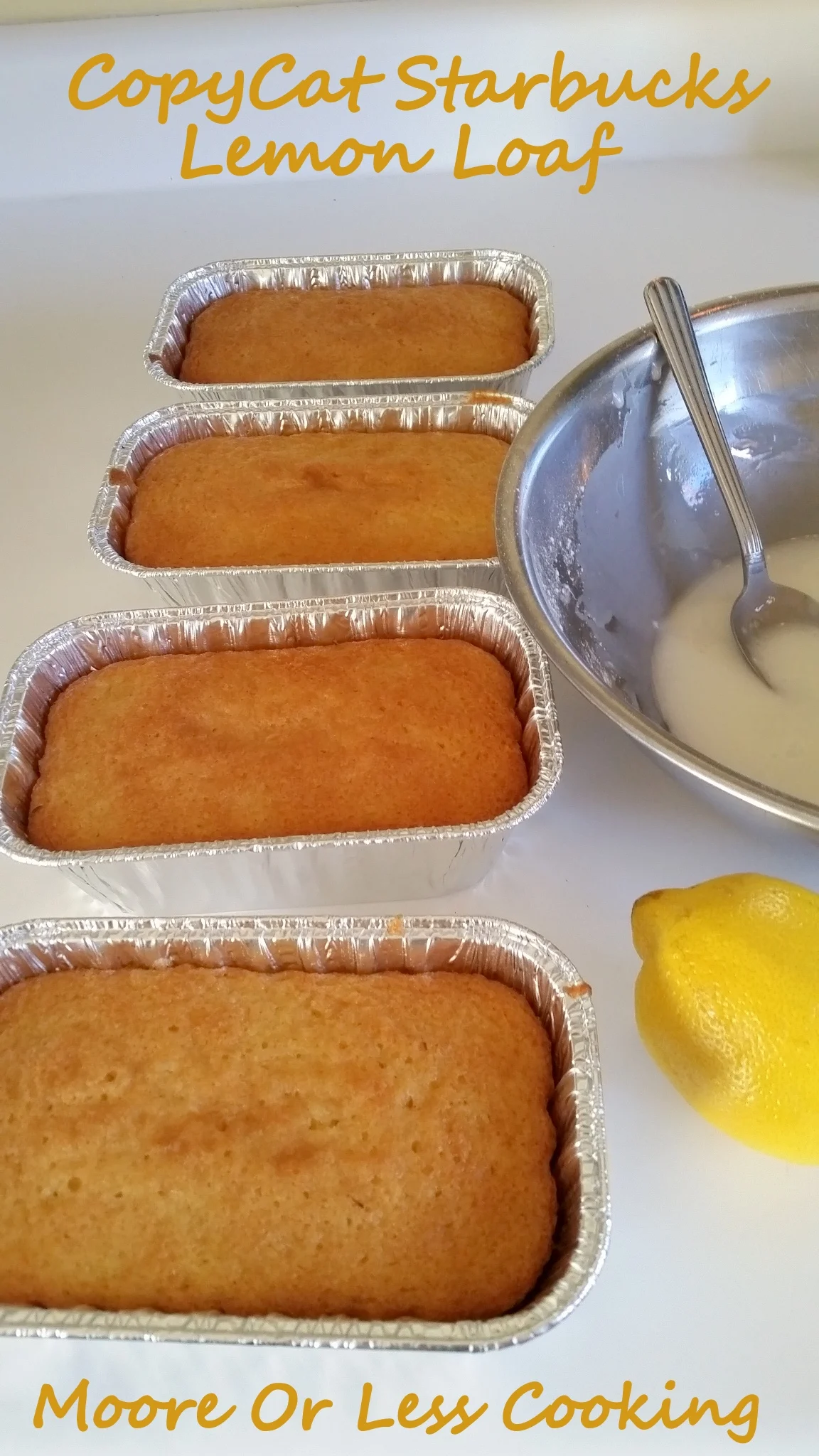 Mini Iced Lemon Pound Cake Loaves - Lovely Little Kitchen