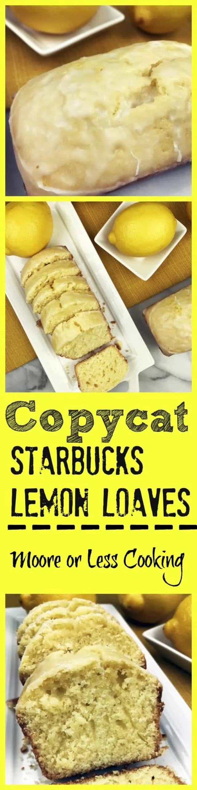 Copycat Starbucks Mini Lemon Loaves