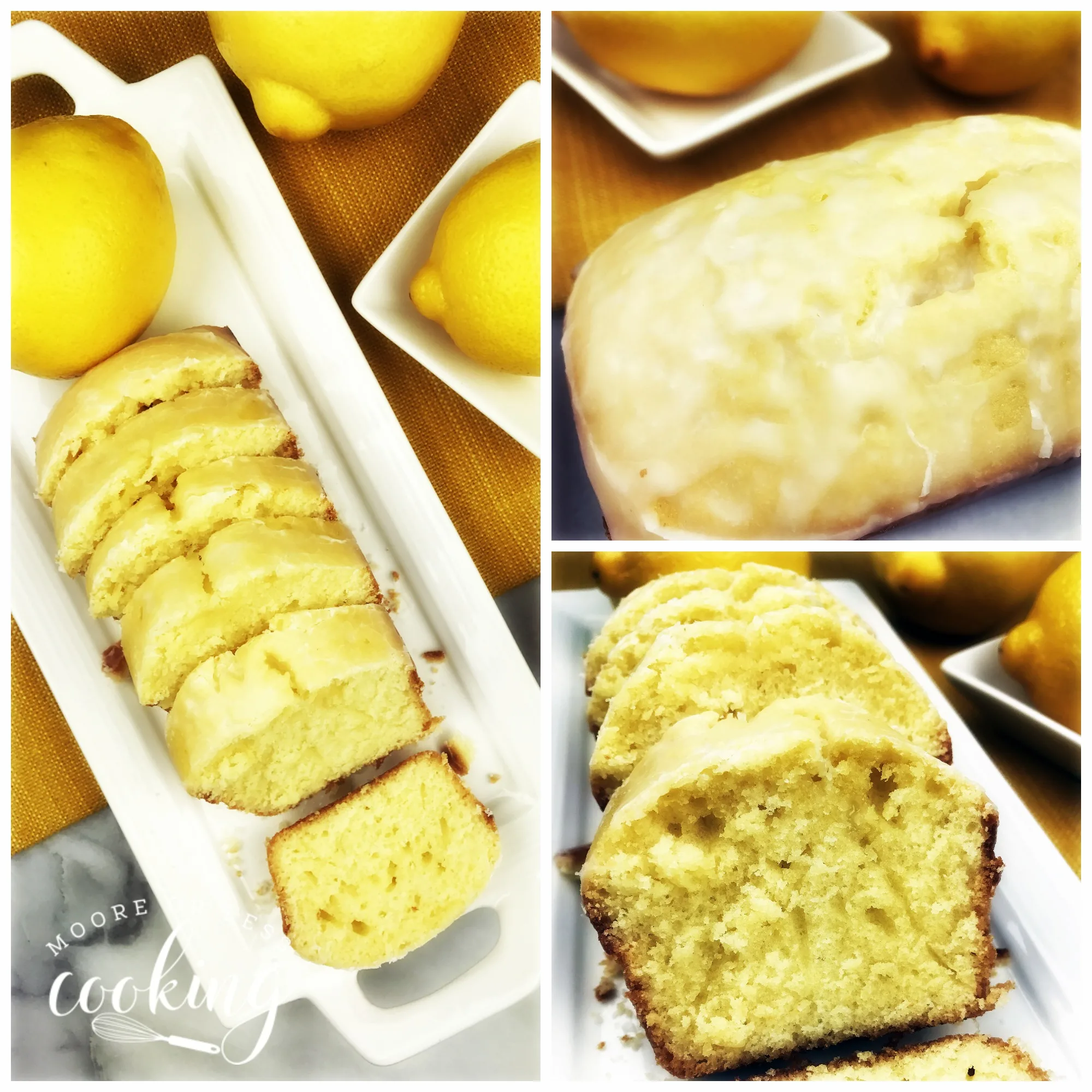 Mini Iced Lemon Pound Cake Loaves - Lovely Little Kitchen