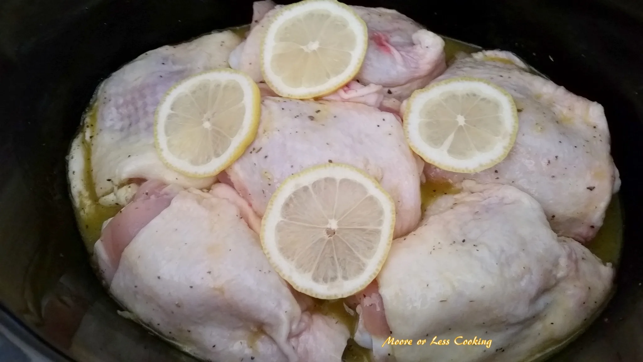 Slow Cooker Lemon Chicken