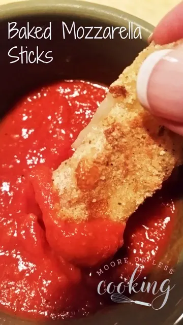 BAKED MOZZARELLA STICKS