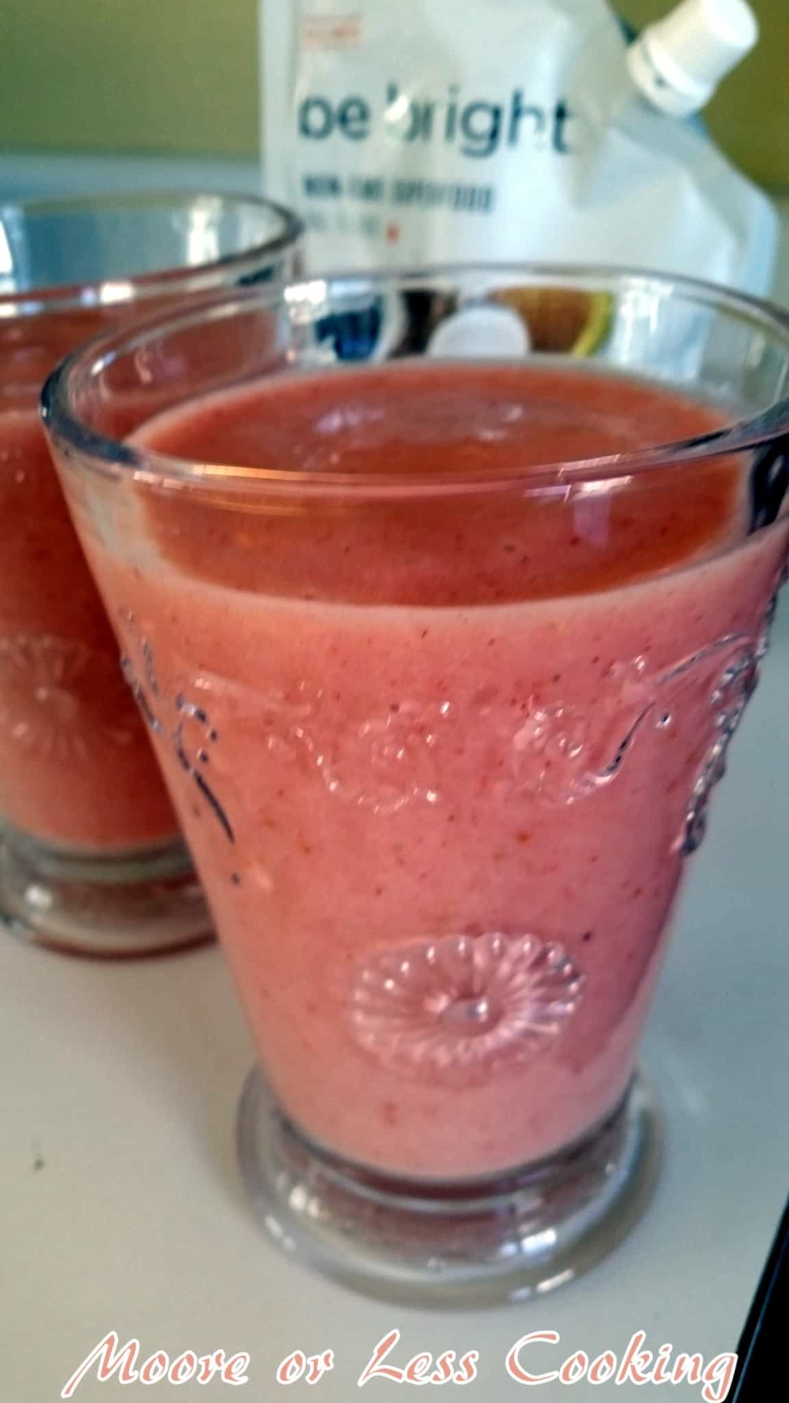 Fruity Smoothie and a Giveaway! - Moore or Less Cooking