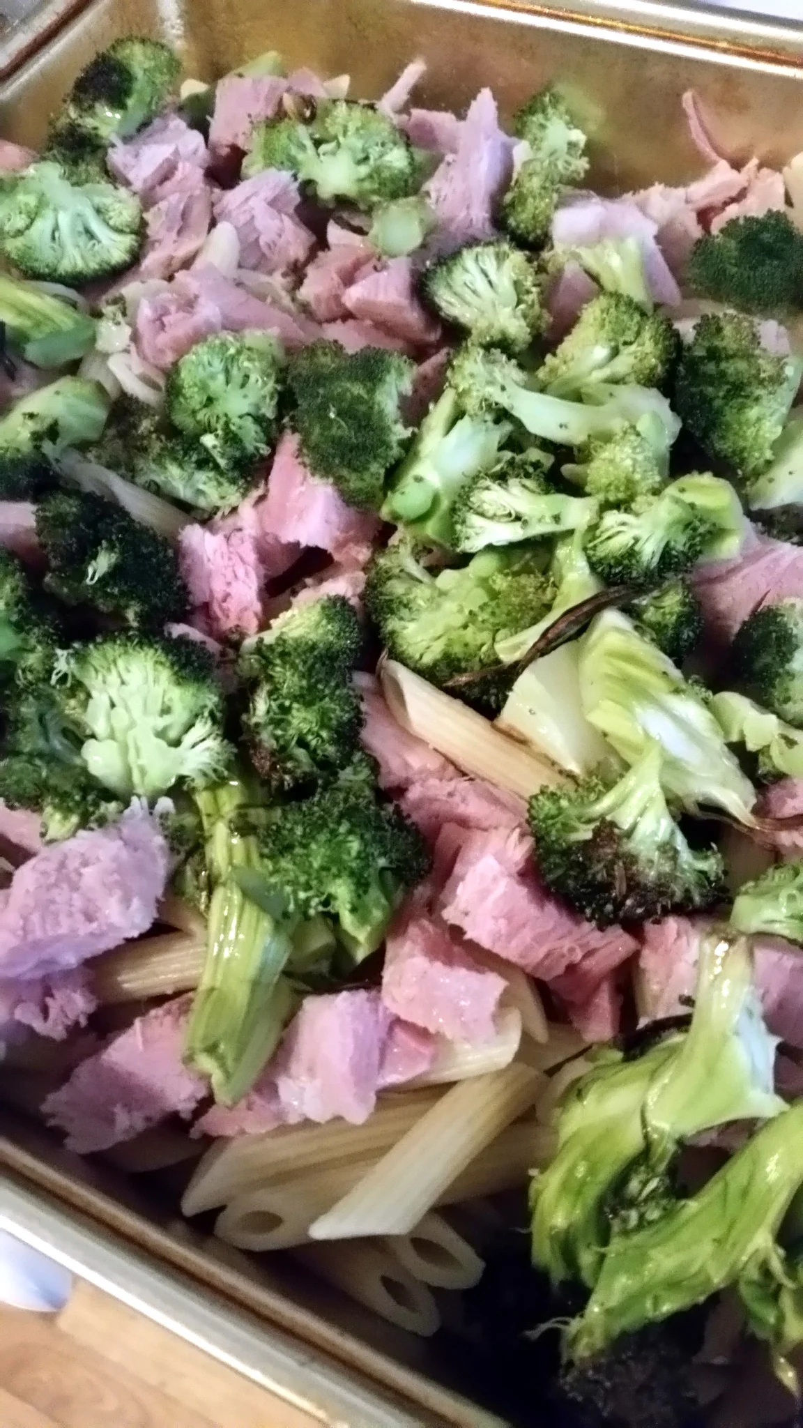 Ham and Broccoli Pasta Bake