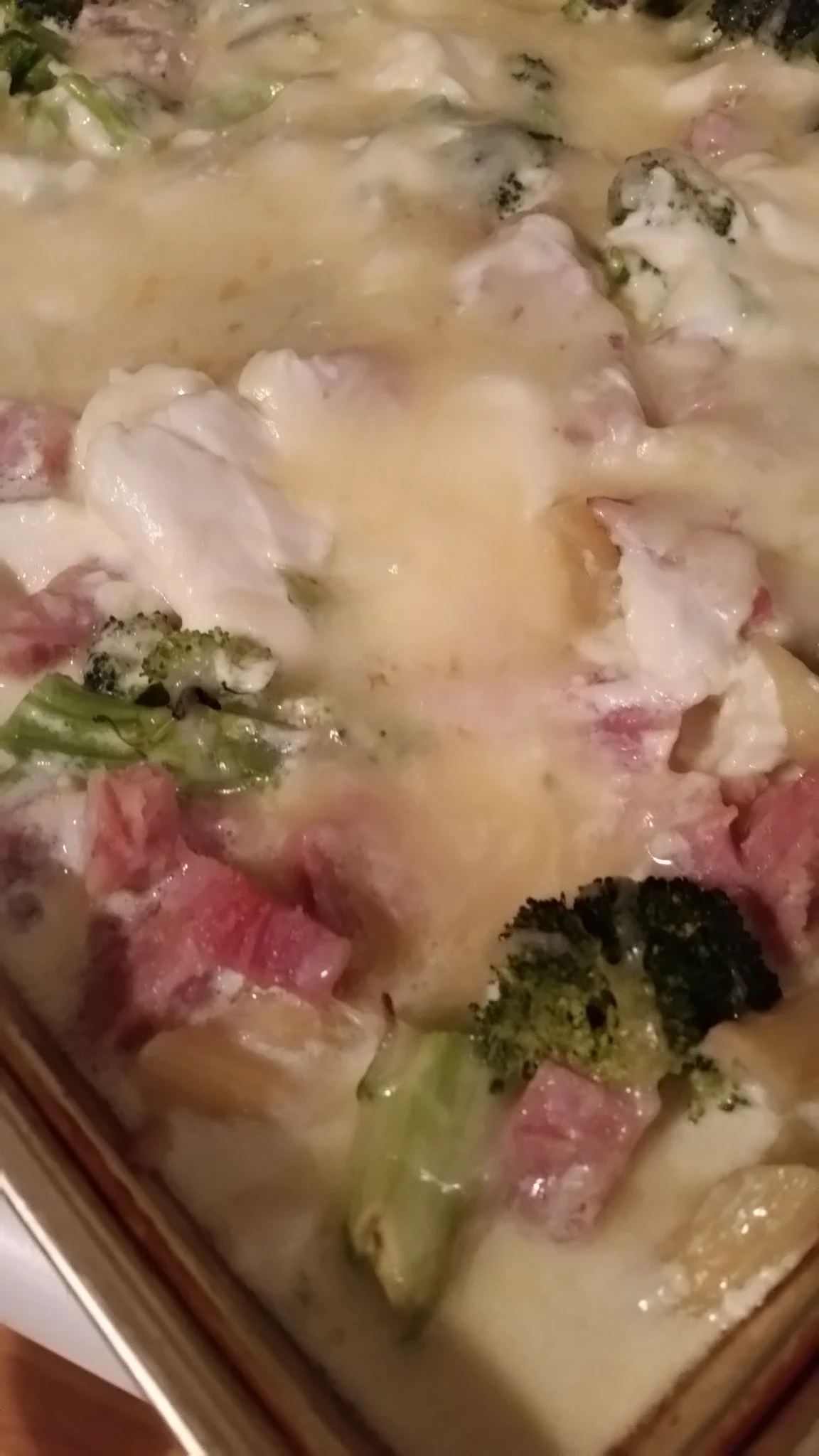 Ham and Broccoli Pasta Bake