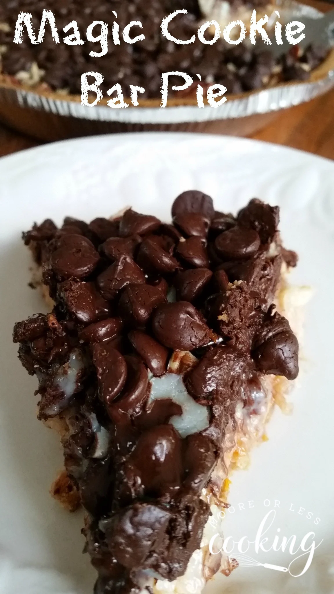 Magic Cookie Bar Pie