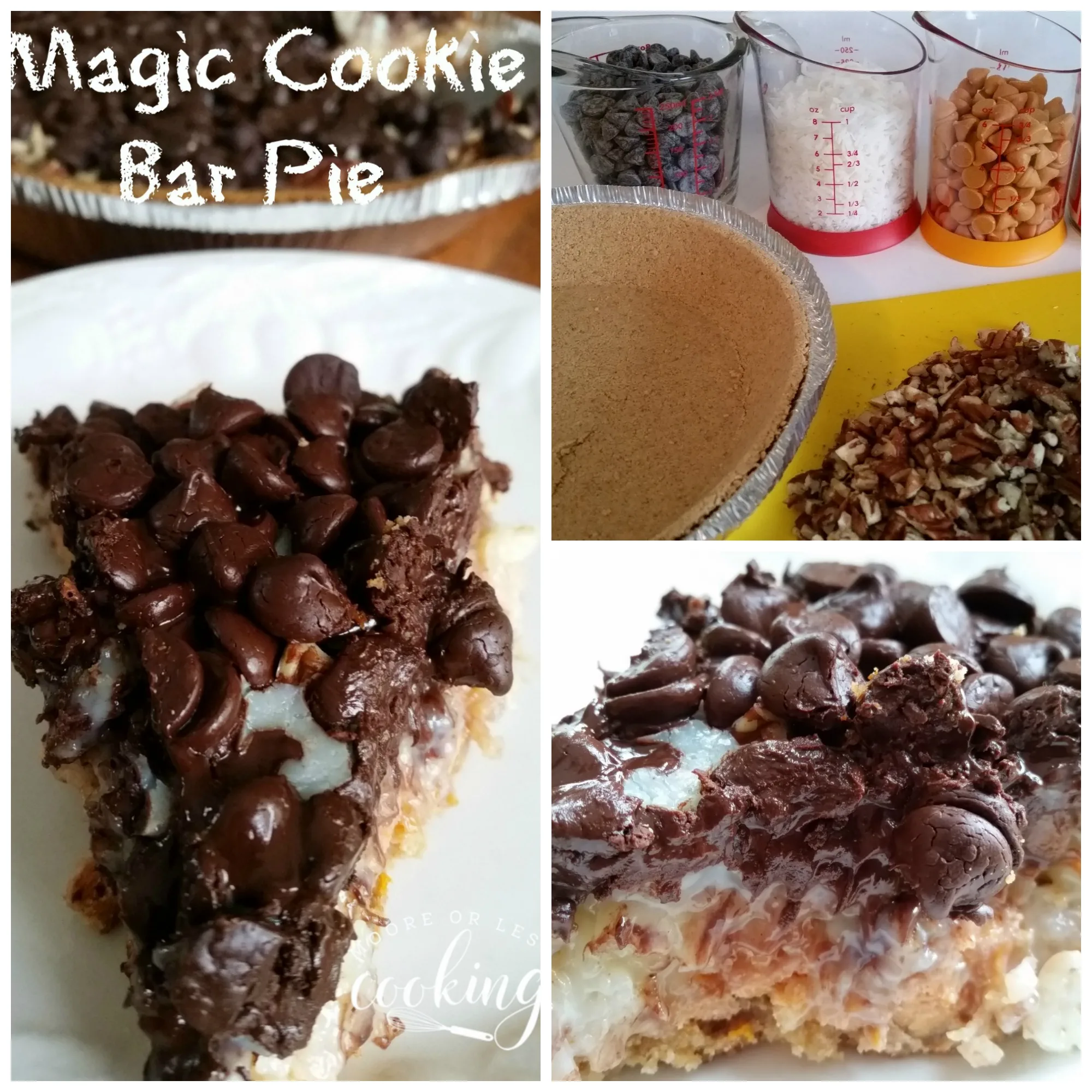 Magic Cookie Bar Pie