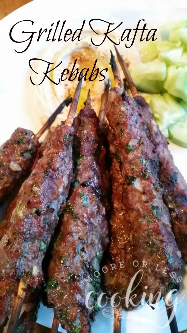 Grilled Kafta Kebabs and a Cookbook Review