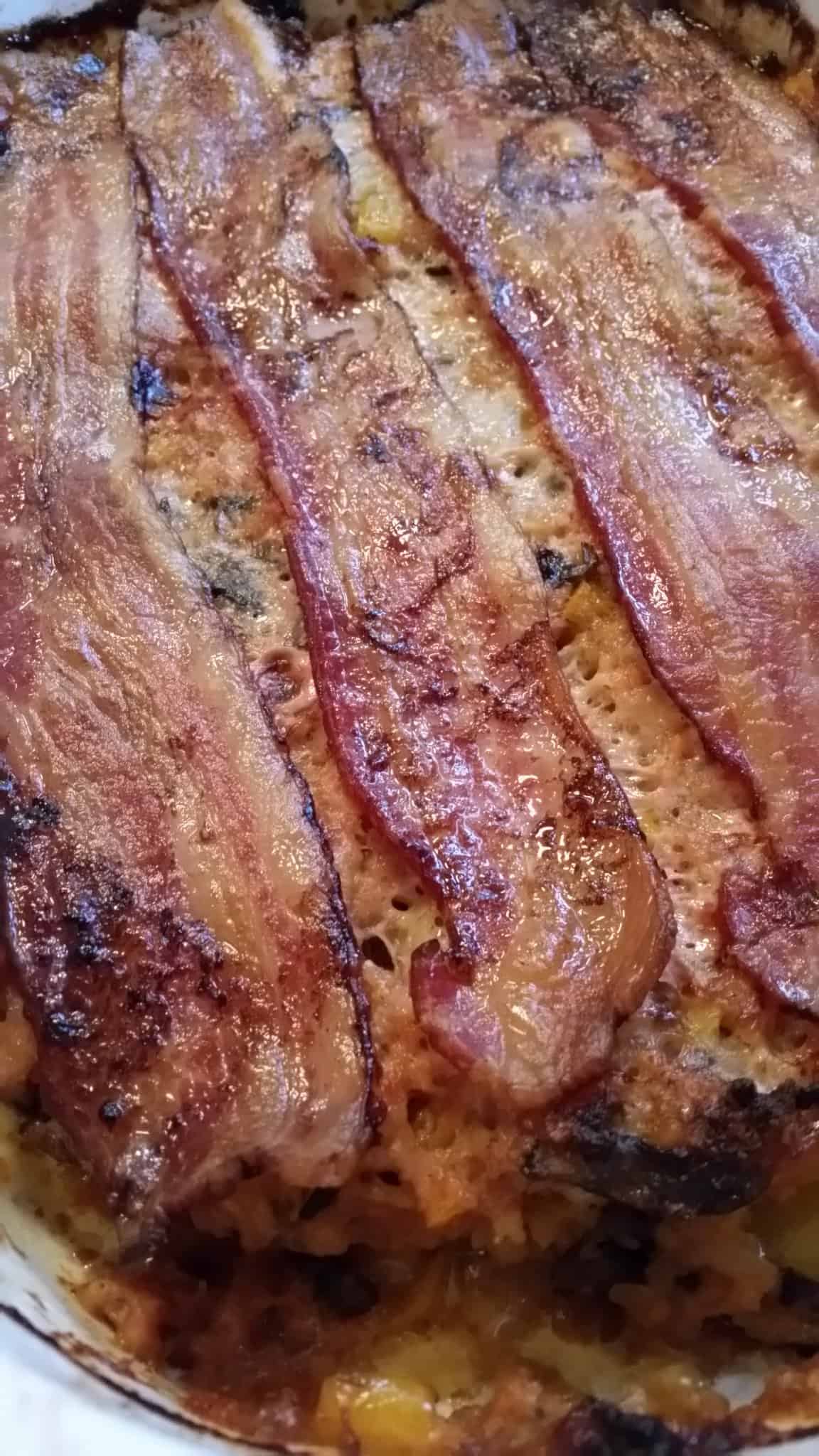 Veal Bacon Meatloaf