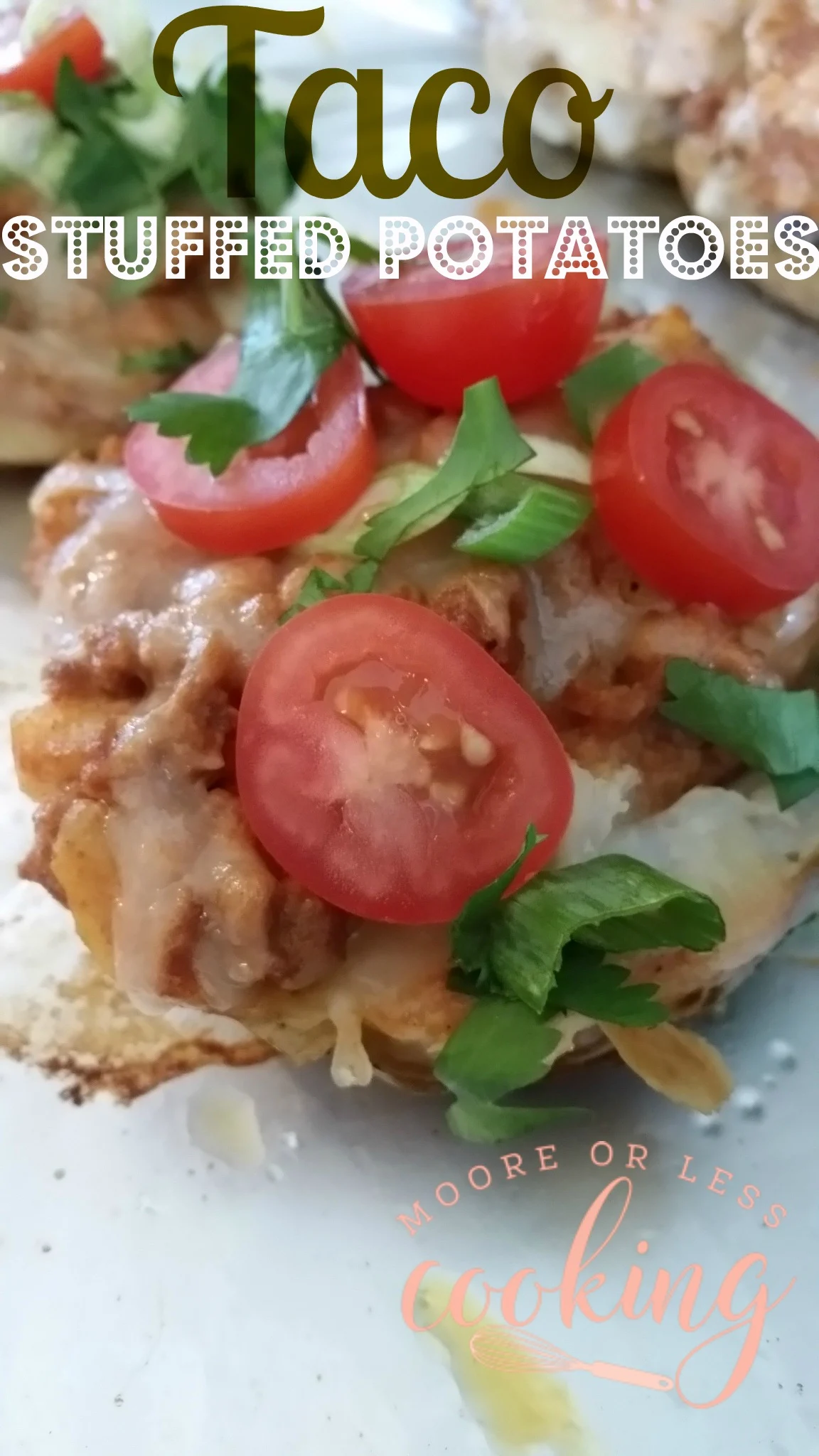 Taco Stuffed Potatoes